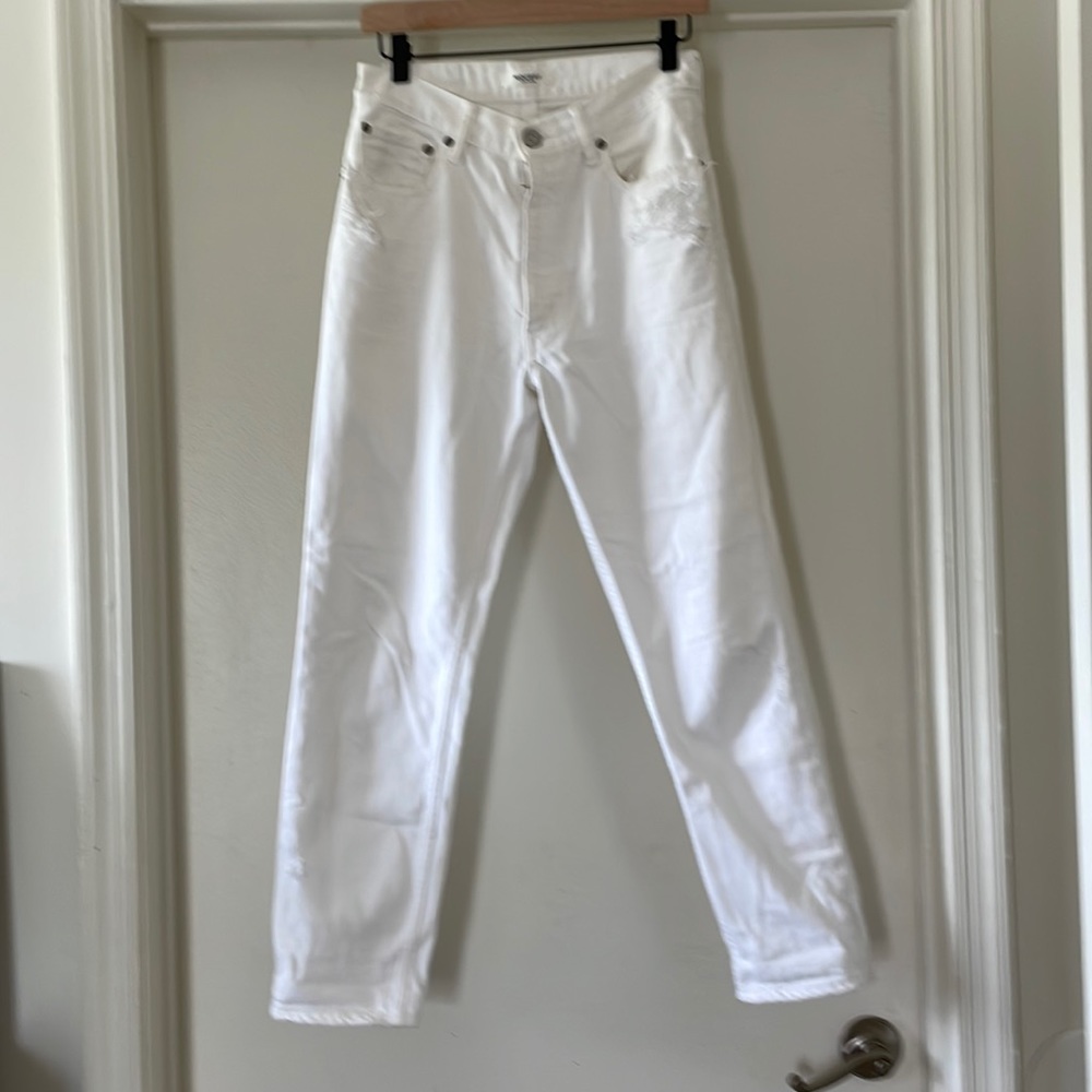 Moussy Vintage Distressed Boyfriend Skinny Jeans